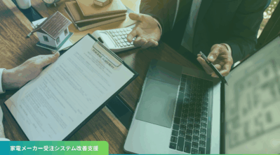 家電メーカー受注システムにおけるブラックボックス化改善支援